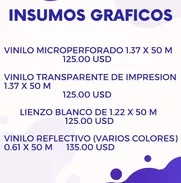 Vinilos textiles, microperforado y transparente. Pvc 3 mm - Img 49119093