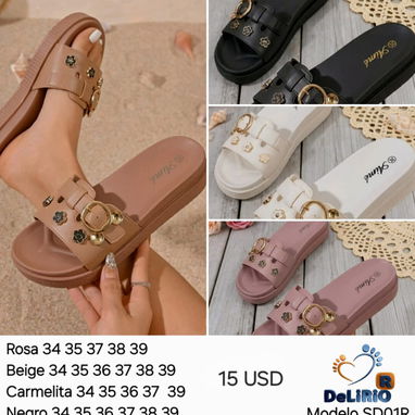 Sandalias 100% engomadas - Img 123129089