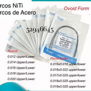 Arcos de NiTi y arcos de acero de todas las medidas - Img 51427793