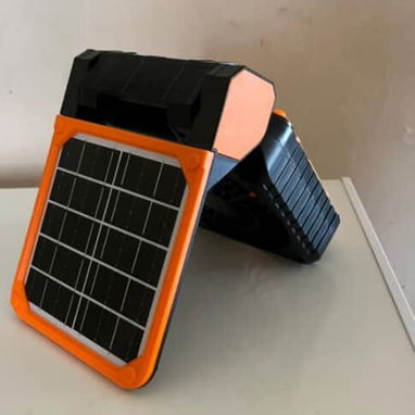Ventilador Recargable con Panel Solar - Img 121925490