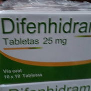 Difenhidramina benadrilina 25mg x 10tb - Img 56950009