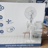 🔷 Ventilador Recargable de Pedestal 16" Marca EKO, entrega de Factura para su Garantía. Variedad de Electrodomésticos - Img 56828168