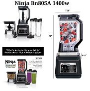 Batidora ninja Bn805A 1400Wde potencia nuevas y selladas en caja - Img 45998555