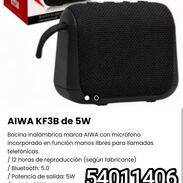 !!AIWA KF3B de 5W Bocina inalámbrica Bluetooth, con micrófono incorporado en función manos libres para llamadas!! - Img 45514191