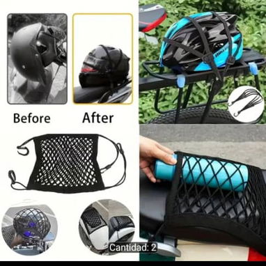 Portavasos para motos y mallas elásticas - Img 121958976