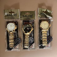 Reloj Salco dorados de hombre y mujer en 18$ - Img 56267094