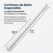 Cortinero Expandible desde 110 a 200 cm - Img 57564187