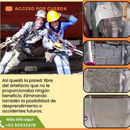 Alpinistas, acceso por cuerda, trabajo en altura - Img 56707849