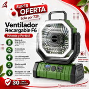 Ventilador - Recargable F6 - Img 57227731