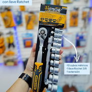 Juego de cubos con llave Ratchet 3/8 (12 piezas) - Img 54421086