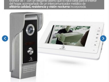 Sistema de videoportero nuevo en caja/pantalla HD 7" y timbre electrónico 53719344 - Img main-image-44262907