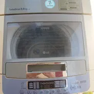 Lavadora automática LG 8.6 kg, nunca se ha rotoque hay q cambiar el clochet. Funciona con ruido - Img 56844961