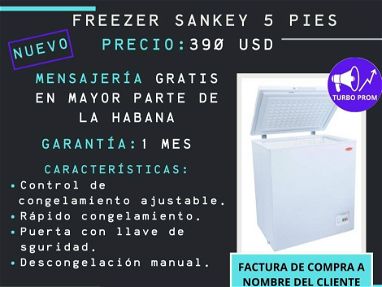 Freezer , variedad de medidas y marcas - Img 67038922