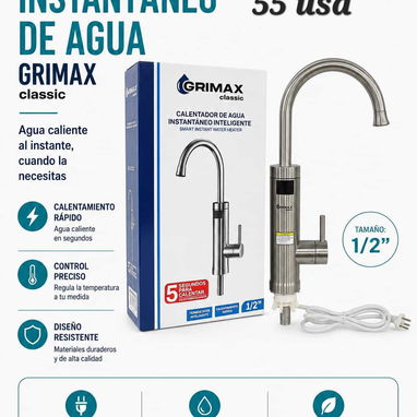 💧🔥 ¡SOLUCIONES PARA TU HOGAR EN UN SOLO LUGAR! 🔥💧 🚿 CALENTADORES DE AGUA Disfruta de agua caliente de forma práctic - 8/9