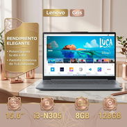 💻✨ LAPTOP LENOVO IDEAPAD SLIM 3i — 15.6" FHD ✨💻 Ideal para estudio, trabajo, navegación y entretenimiento diario. 📚 - Img 57810209