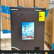 *Nevera Milexus 3.5cuft sin 🔑* - Capacidad: 100 Litros (3.5 Pies Cúbicos) - Doble Función: Enfría o congela según tu - Img 55910400