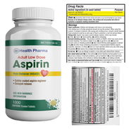 Aspirina de 1000 tabs de 81mg a 30 usd - Img 52788347