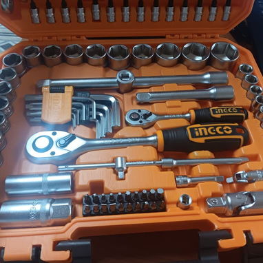 Kit 100 Herramientas INGCO Dados para Bujías 16 y 21mm VPT#-0524 - Img 122774910