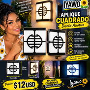 🌻✨ ¡DALE UN TOQUE DE ELEGANCIA Y ESTILO A TUS ESPACIOS! ✨🌻 🏮🖤 ¡APLIQUE CUADRADO DE DISEÑO ASIÁTICO! 🖤🏮 ¿Quieres qu - Img 58348053