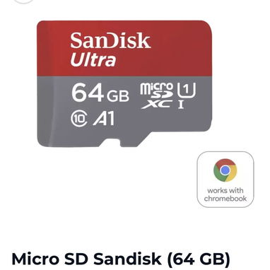 Micro SD 64GB - 2/3