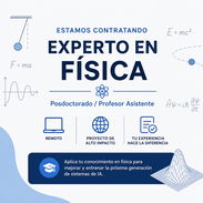 Experto en Física (Posdoctorado / Profesor Asistente) - Img 56874436