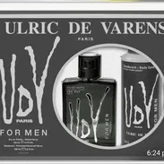 Estuches Perfume de hombre Ulric de varens originales rojo,gris,azul - Img 56530991