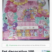 Set decorativos, Spider-Man, plim plim, sonic, garfio, las sirenita, princesas, hello kitty - Img 55684051