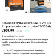 Batería LiFePO - Img 56810188
