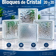 Mampara, paños fijo, kavina, bloques de cristal, puerta batible, ventanas - Img 57217560