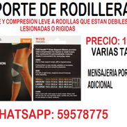 TENGO EN VENTA RODILLERA ELASTICAS. CUENTO CUENTO CON MENSAJERIA ADICIONAL - Img 53054955