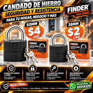 CANDADO DE HIERRO 38MM Y DE 50MM NUEVO EN SU CAJA CON FACTURA. VARIEDAD DE PRODUCTOS DE FERRETERÍA - Img 57749980