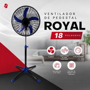 Ventilador de pie 18 pulgadas marca Royal 95W - Img 56003803