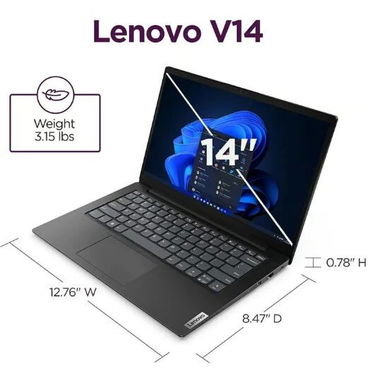 Laptop Lenovo V14 G4 IRU Intel Core i7-13620H 8GB RAM 256GB SSD 14 FHD Windows 11 Home - 2/3