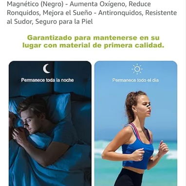 Tiras nasales antirronquidos - 3/4