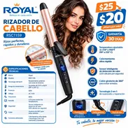 Rizador De Cabello  (Marca Royal) - Img 58115290