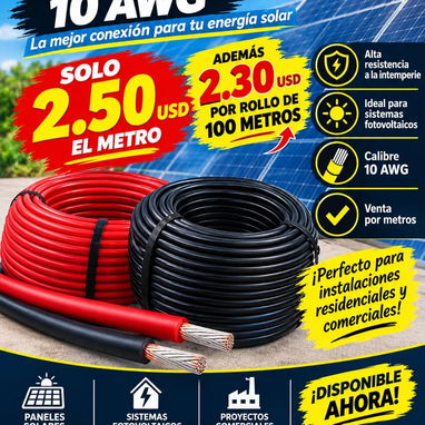 CABLES SOLARES PARA ECOFLOW Y OTRAS ESTACIONES DE ENERGÍA - 6/7