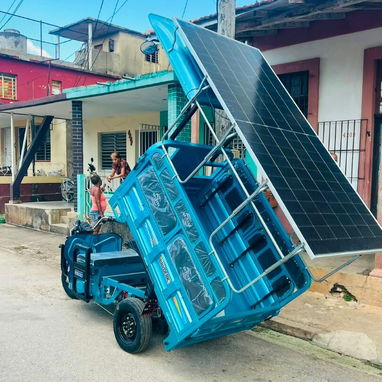 *TRICICLO ELÉCTRICO BRYDERK-TOPMAQ CON PANEL SOLAR* - 2/2