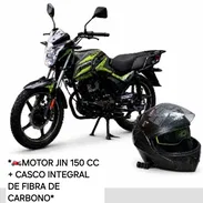 *🏍MOTOR JIN 150 CC + CASCO INTEGRAL DE FIBRA DE CARBONO* *Precio: 1890 USD* Garantía: 3 MESES DE GARANTÍA O 3000KM RECO - Img 55728002