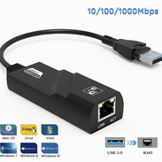Adaptador de red USB LAN 3.0 de alta velocidad. Nuevos en su estuche. 0km!!! - Img 43724141