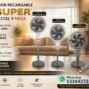 Ventilador recargable JYSUPER - Img 56465716