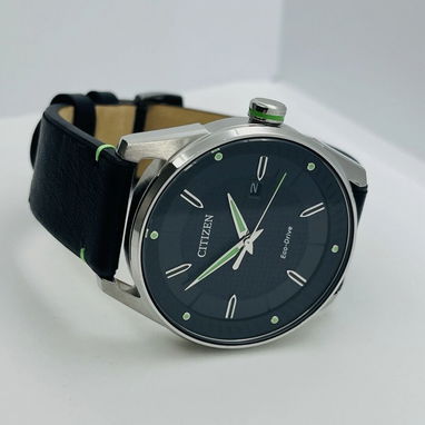 RELOJ CITIZEN ECODRIVE WEEKENDER (BM6980-08E) DE HOMBRE , 42MM EN ACERO INOXIDABLE PLATEADO Y MANILLA DE PIEL  58049738 - 3/4