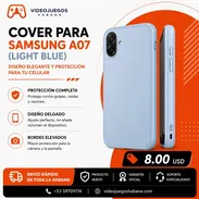 Cover para Samsung A07 Light Blue | Funda Protectora Delgada en La Habana - Img 55040017
