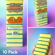 💚💛PAQUETE D ESPONJAS D FREGAR 🧽💚💛 - Img 54887988