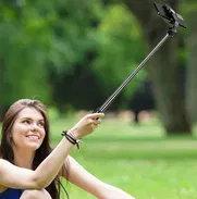 📸 Trípode y Selfie Stick 2 en 1 con Control Remoto Bluetooth 💵 Precio: $28 | Producto nuevo - Img 50747184