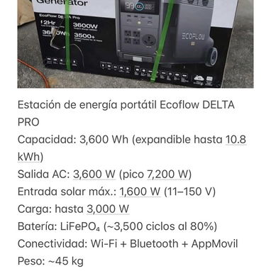 Estaciones de energía EcoFlow. NUEVO. ENTREGA INMEDIATA. - 5/5