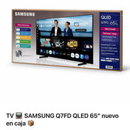 TV SAMSUNG 65" Q7FD QLED Nuevo en caja 📦 - Img 54950571