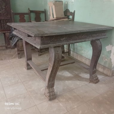 Venta de juego de comedor de estilo renacimiento italiano - Img 123929168