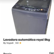 LAVADORA AUTOMÁTICA ROYAL 9KG - Img 55797375