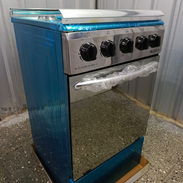 Cocina de gas 4 hornillas y Horno Milexus Encendido Magneto, Tapa de Cristal y Acero Inoxidable Precio $250 USD Transp - Img 56064031
