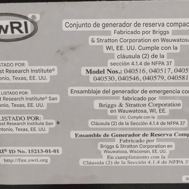 Planta eléctricas que solo trabaja con gas dolo una disponible 12kw - Img 122740666
